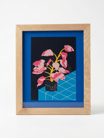 cuadro 20x25cm obra botánica